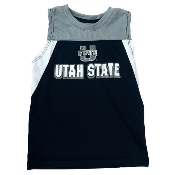 U-State Utah State Colorblock Toddler Set